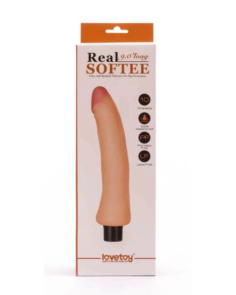 Love Toy Dildo Vibrant Real Softee 18 X 4.5cm – Image 3