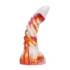 F*CK MY COLOR Gode Arkan 18 X 5cm Blanc-Orange