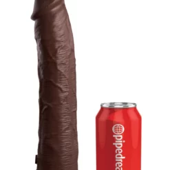 King Cock Elite Gode Réaliste 2Density Eleven - 28 X 5.5cm Marron