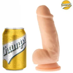 Gode Réaliste Stocky Champs 12 X 4.6cm