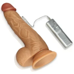 Love Toy Gode Réaliste Vibrant Real Extreme 16 X 4.5cm Marron