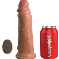 King Cock Elite Gode Vibrant 2Density Eight - 20 X 5.4cm Latino