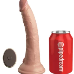 King Cock Elite Gode Vibrant 2Density Seven - 18 X 4cm