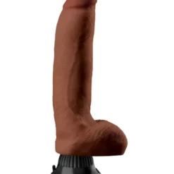 Real Feel Gode Vibrant Feel Deluxe N°5 - 17 X 5cm Marron