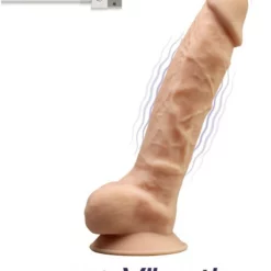 Gode Vibrant Silexd Modèle 1 - 8" - 16.5 X 4.5cm