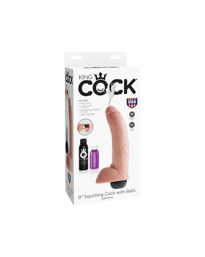 Gode Ejaculateur King Cock Gode Squirty 18 X 5 Cm – Image 2